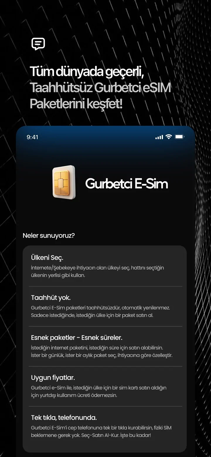 Gurbetci app screenshot 4